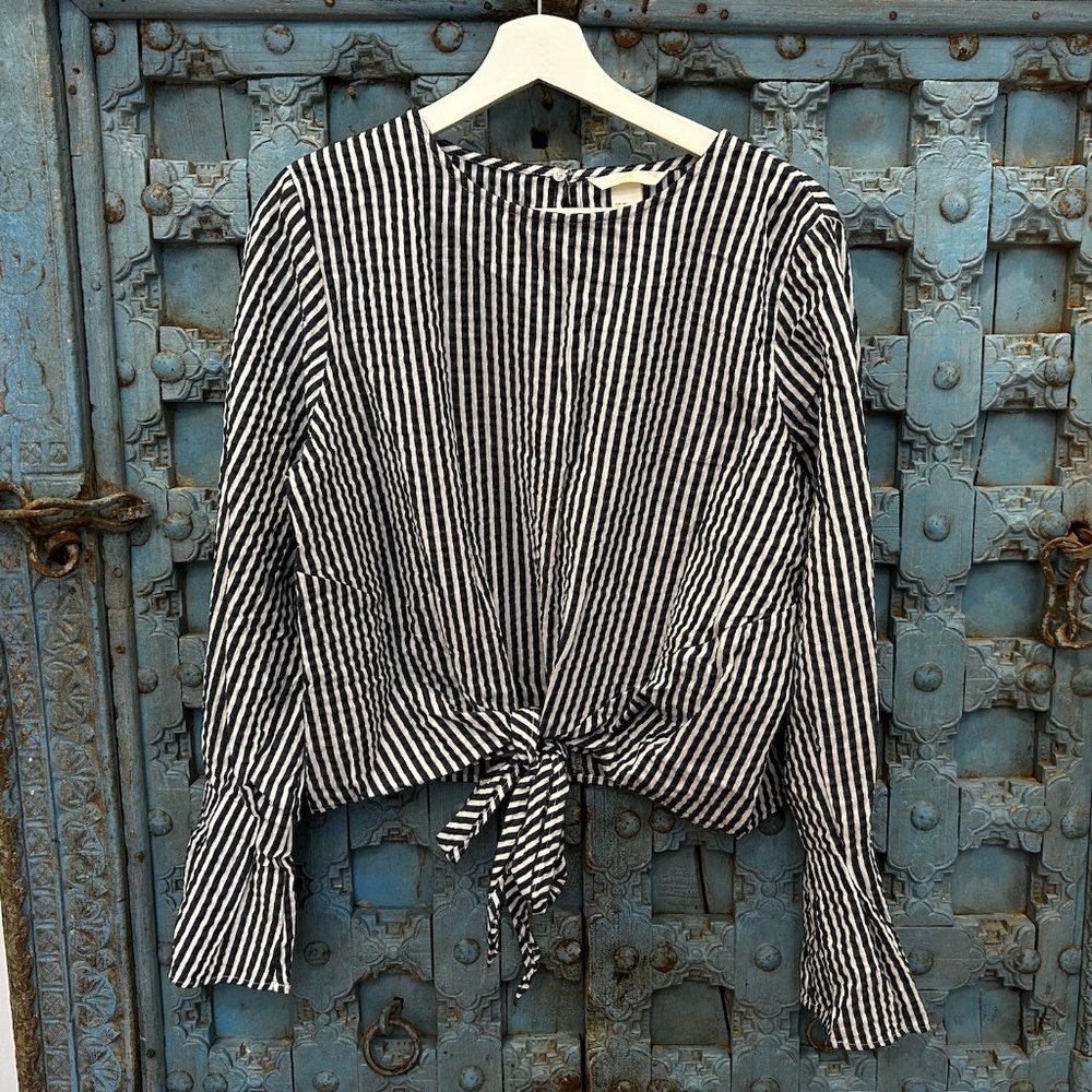 H&M striped blouse